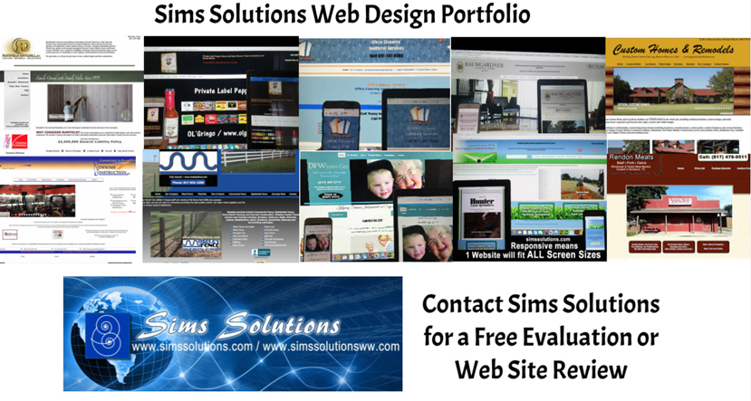 Web Design Company | Web Development | Graphic Artist | www.simssolutions.com | www.simssolutionsww.com