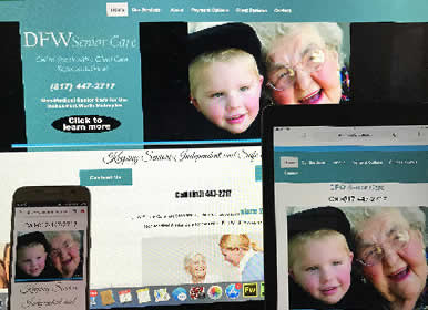 Elderly Home Care- Website by Sims Solutions | www.simssolutionsww.com